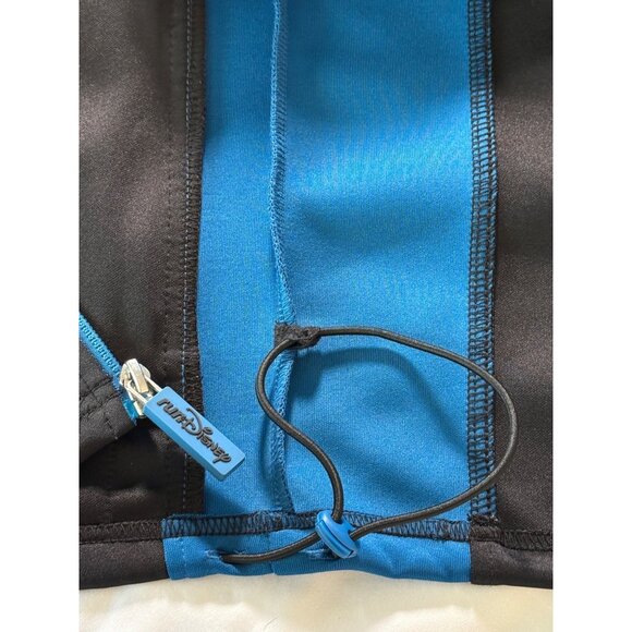Disney RunDisney EVERY MILE IS MAGIC Women's Full Zip Jacket Black & Blue - Picture 10 of 11